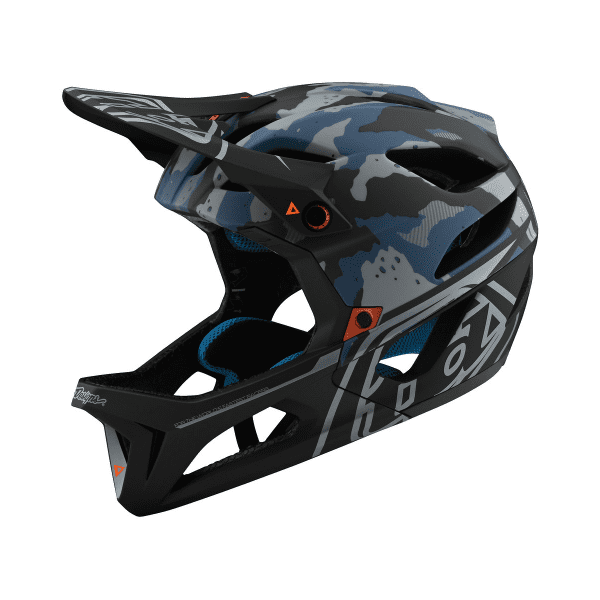 Stage Helmet (MIPS) STEALTH Fullface-Helm - Camo Blau