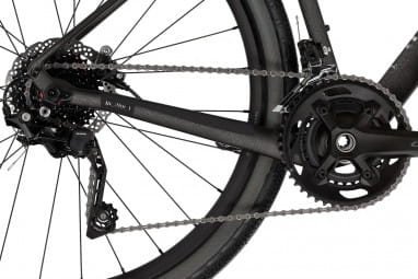 Ratt CF2 Allroad vélo de course - Black/Silver