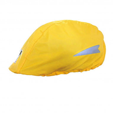 Regenschutzhaube für Helme - Gelb