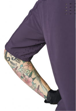 Women Flexair Woven - Camisa tejida de manga corta para mujer - Morado oscuro - Morado
