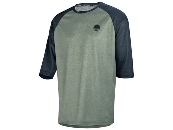 Carve Jersey - Olive Green/Graphite - 3/4 Sleeve