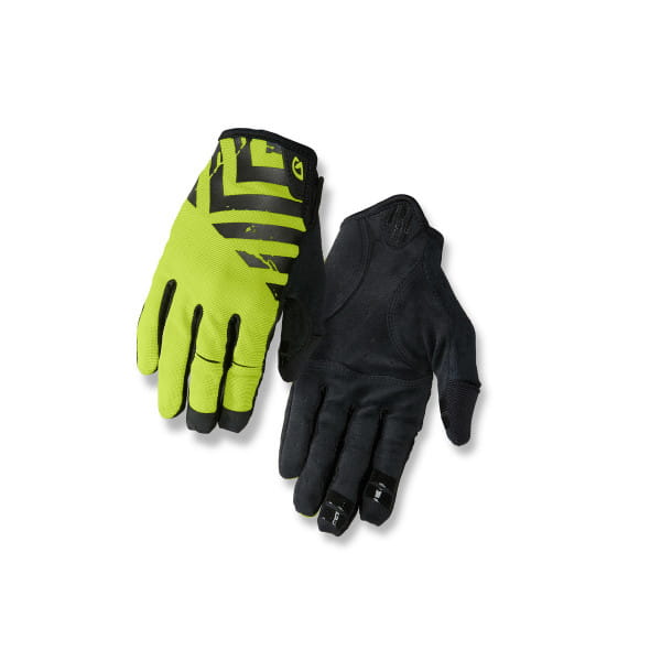 DND Gloves - Black/Lime