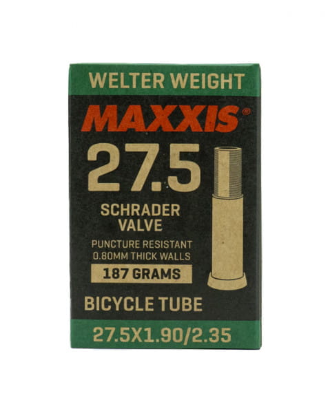 Cámara de aire Welter Weight 27,5 x 1,9/2,35 pulgadas - Válvula Schrader/automática