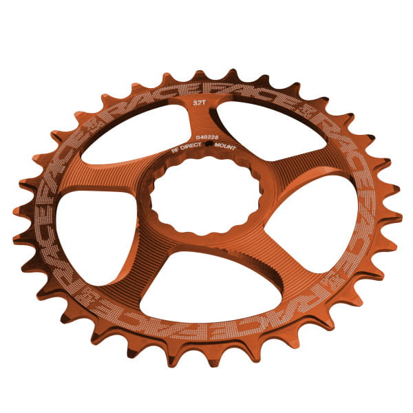 Cinch Direct Mount Narrow-Wide chainring - orange