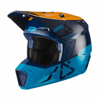 Casco da motocross 3.5 V21.4 - blu