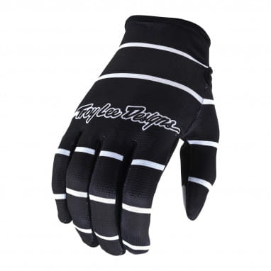 Flowline - Gloves - Stripe Black - Black/White