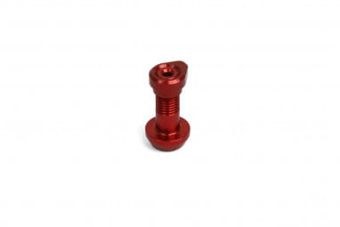 Replacement screw for Hope saddle clamps 36.4 mm and larger - red