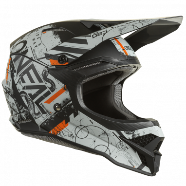 3SRS Helm SCARZ black/gray/orange