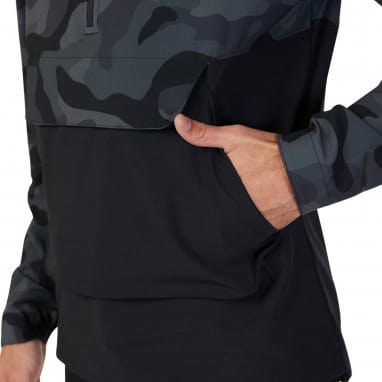 Ranger Wind Pullover - Black Camo