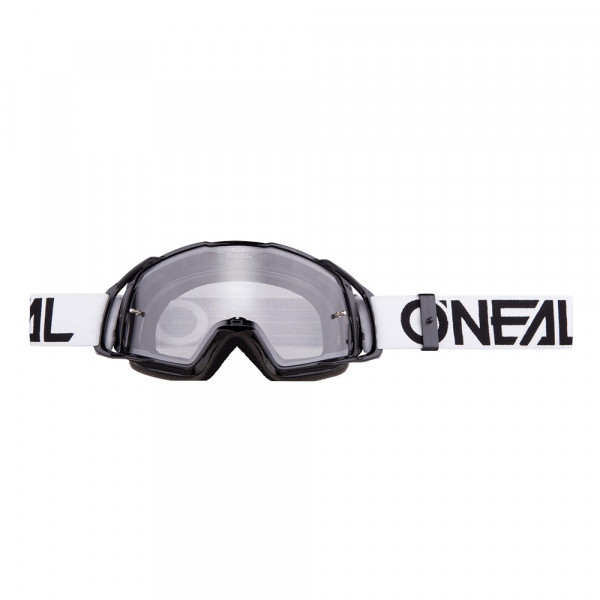 B20 Flat Goggles - black/white - Lens clear