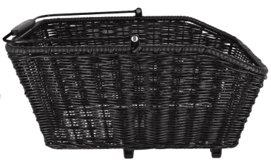 KLICKfix HR basket Structura GT 18 L, with basket clip - black