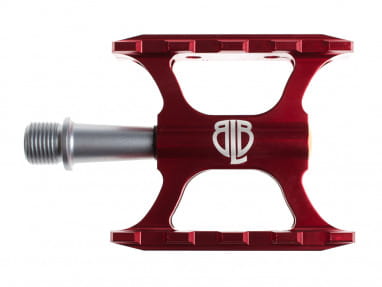 Track pedals - red