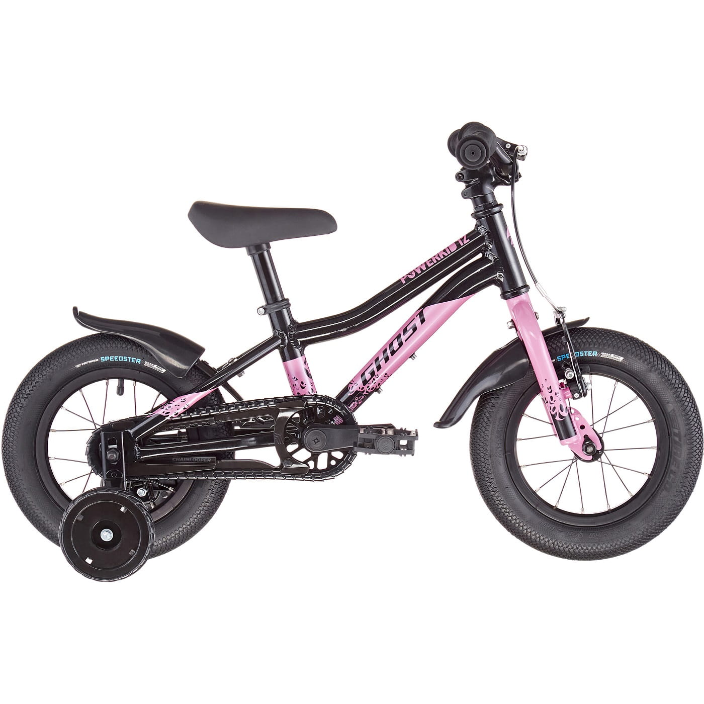 - black/pearl | 12 Powerkid | 12 Kinderfahrräder Bike metallic - glossy pink Ghost Zoll Mailorder BMO