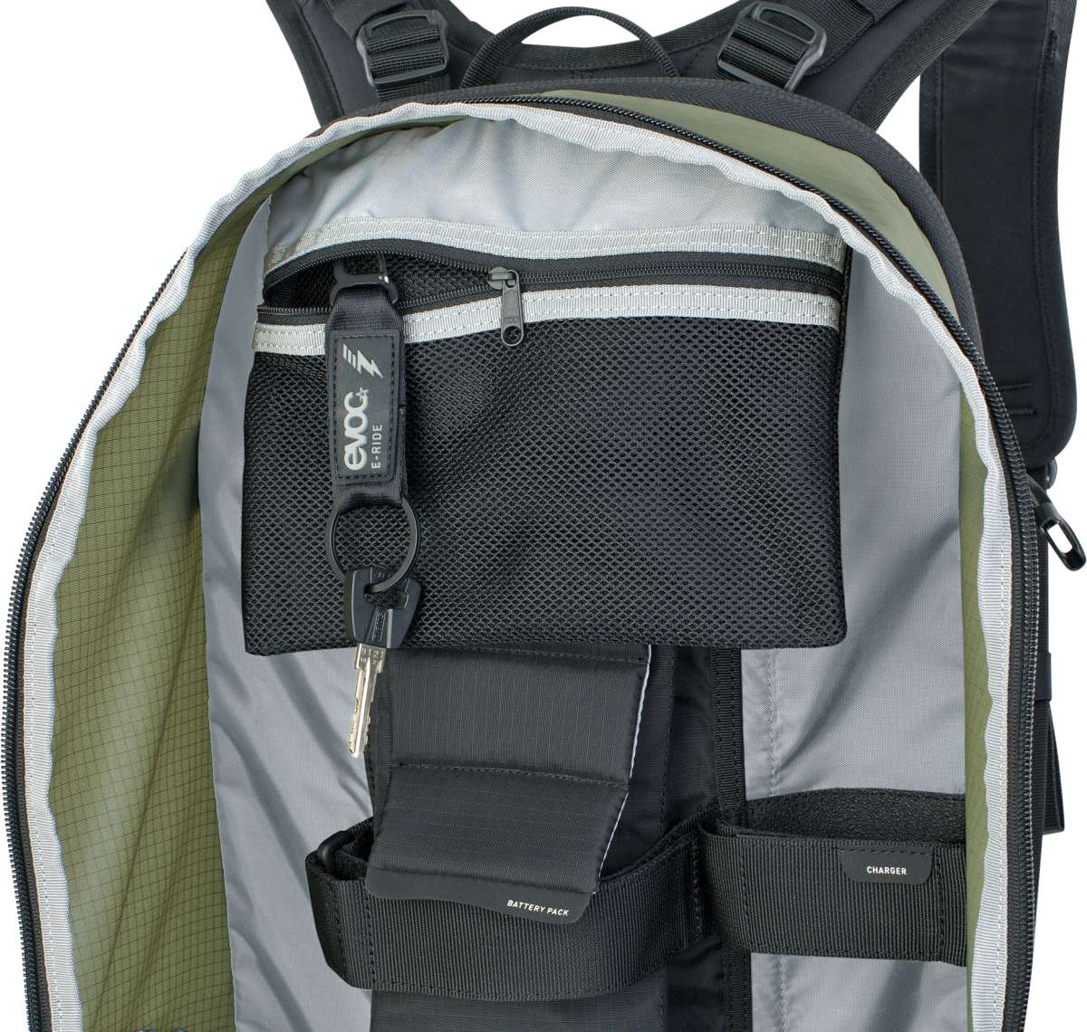 FR Tour E Ride 30 L Backpack Dark Olive Black