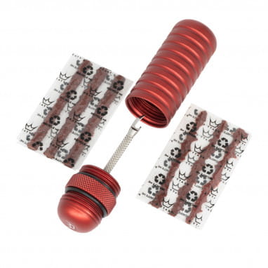 Holeshot Tubeless Puncture Plugger Kit - Red