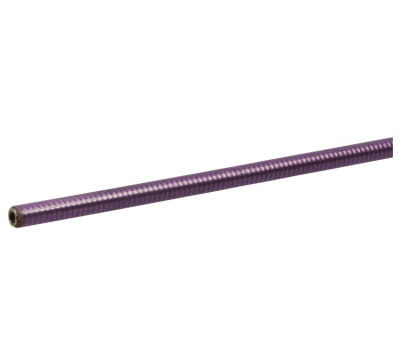 Guaina del cavo del freno d'epoca in acciaio inox 2m x 5mm - trasparente viola