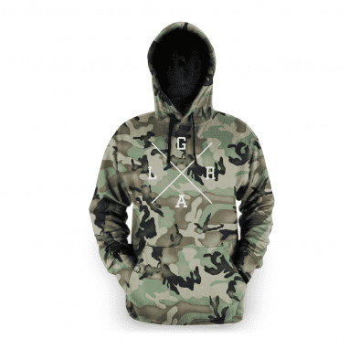 Hoodie Pullover - Forest Camo