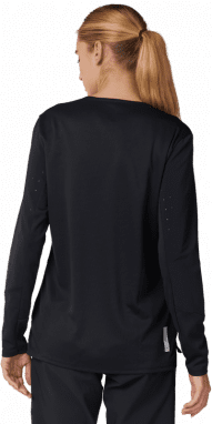 Women's Defend Long Sleeve Jersey - Black