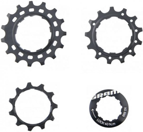 Cassette sprocket set XG-899 - 11/13/15 teeth