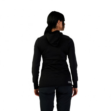 Women's Defend Thermal Hoodie - Black