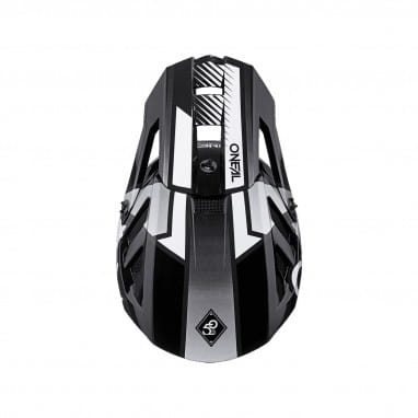Blade Polyacrylite Helmet Delta - Fullface Helm - Schwarz/Weiß