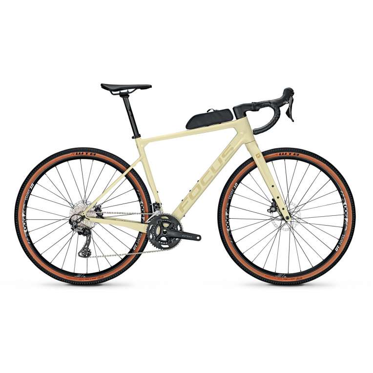 Focus ATLAS 8.8. Bicicleta Gravel Carbono Crema
