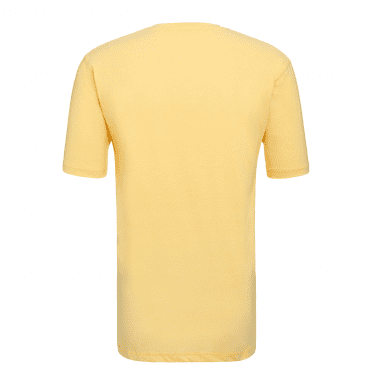 Maglietta con logo della montagna - giallo
