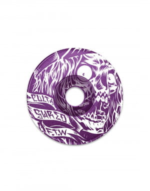 Stem Cap Skully - Purple
