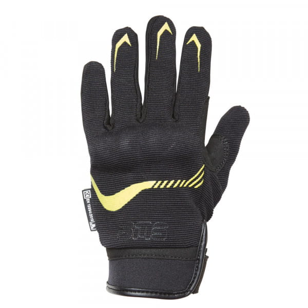 Kids Gloves Jet-City Kids - black-fluo yellow