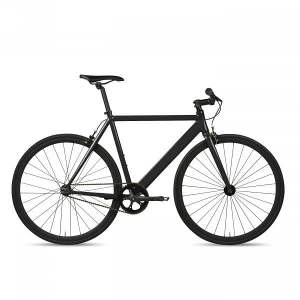 Track singlespeed/ vaste fiets - zwart