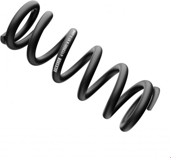 Molla metrica in acciaio Lunghezza del raccordo/corsa: 114 x (37,5-45 mm) nero