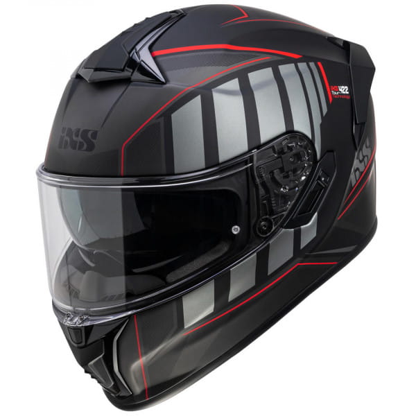 Full face helmet iXS422 FG 2.1 black matte red
