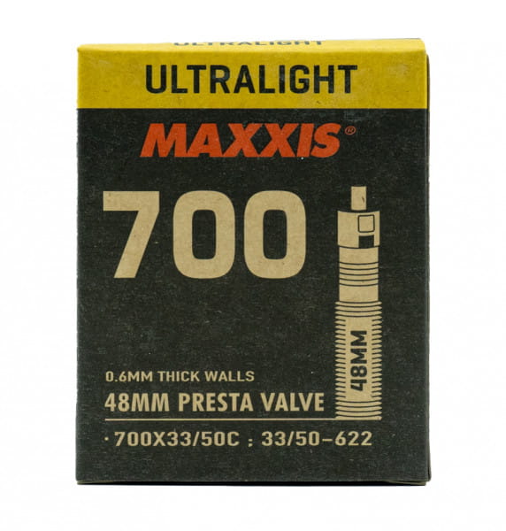 Ultralight Schlauch 700 x 33/50 SV Ventil 48 mm