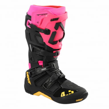 Boots 4.5 - black pink yellow