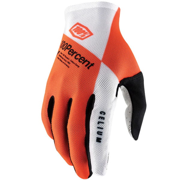 Celium Glove - Orange/White