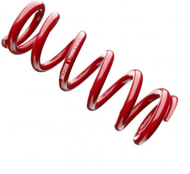 Metrische Stahlfeder Einbaulänge/Hub: 114 x (37,5-45 mm) rot
