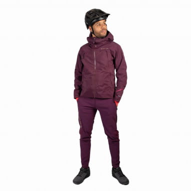 MT500 Wasserdichte Jacke II - Aubergine