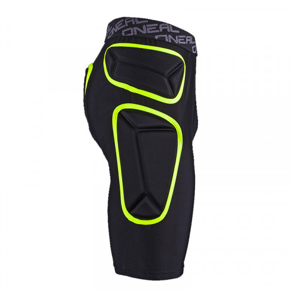 Trail Short Protektor Unterhose - Schwarz/Lime