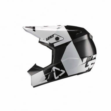 Motocrosshelm 3.5 Junior V21.3 - weiss-schwarz