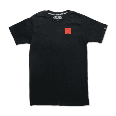 T-Shirt Rising Sun - Schwarz/Weiß/Rot