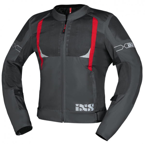 Sport jacket Trigonis-Air dark gray-grey-red