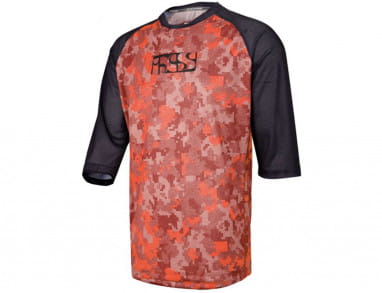 Maillot Vibe 8.1 - Rouge/Camo - 3/4