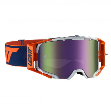 Velocity 6.5 Iriz Goggles Anti Fog Mirror Lens - Orange