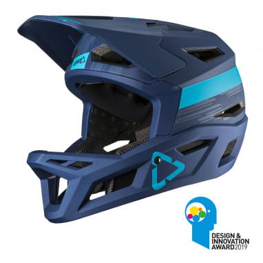 DBX 4.0 Super Geventileerde Helm met Volledig Gezicht - Blauw