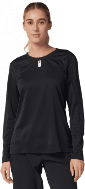 Women's Defend Long Sleeve Jersey - Black