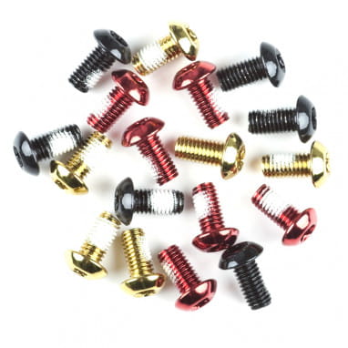 Steel Bolts - Steel Brake Disc Bolts - red
