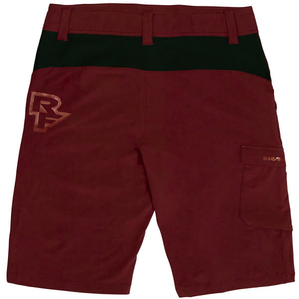 Trekkershort Diep Rood