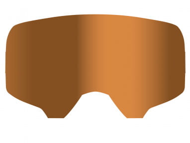Velocity Iriz UC Mirror Remplacement des lentilles anti-buée Bronze