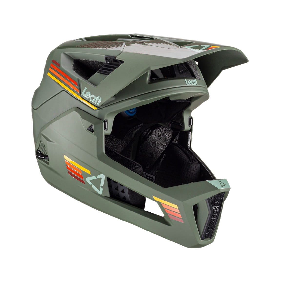 Leatt Helm MTB Enduro 4.0 Pine, Fullface-Helme