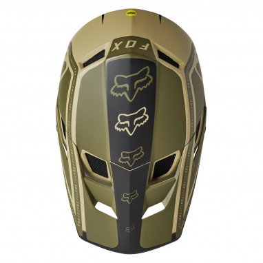 Rampage Comp Cali CE CPSC - Fullface Helmet - TAN - Gold/Black